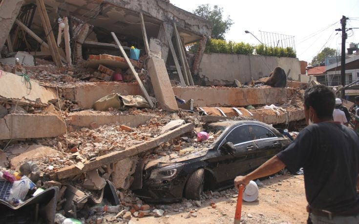 Στους 226 αυξήθηκαν οι νεκροί από τα φονικά 7,1 Ρίχτερ στο Μεξικό – Συγκλονιστικά βίντεο